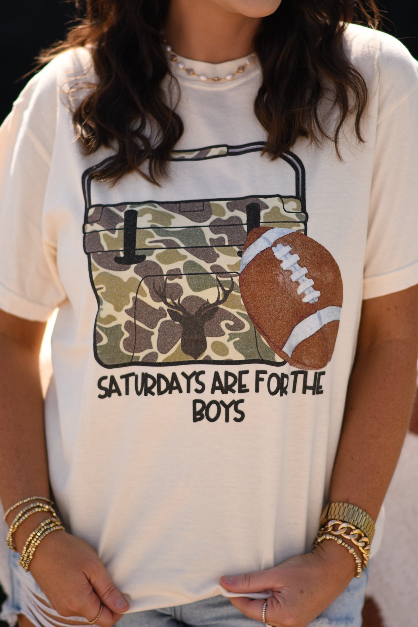 Saturdays Are For The Boys Tee
