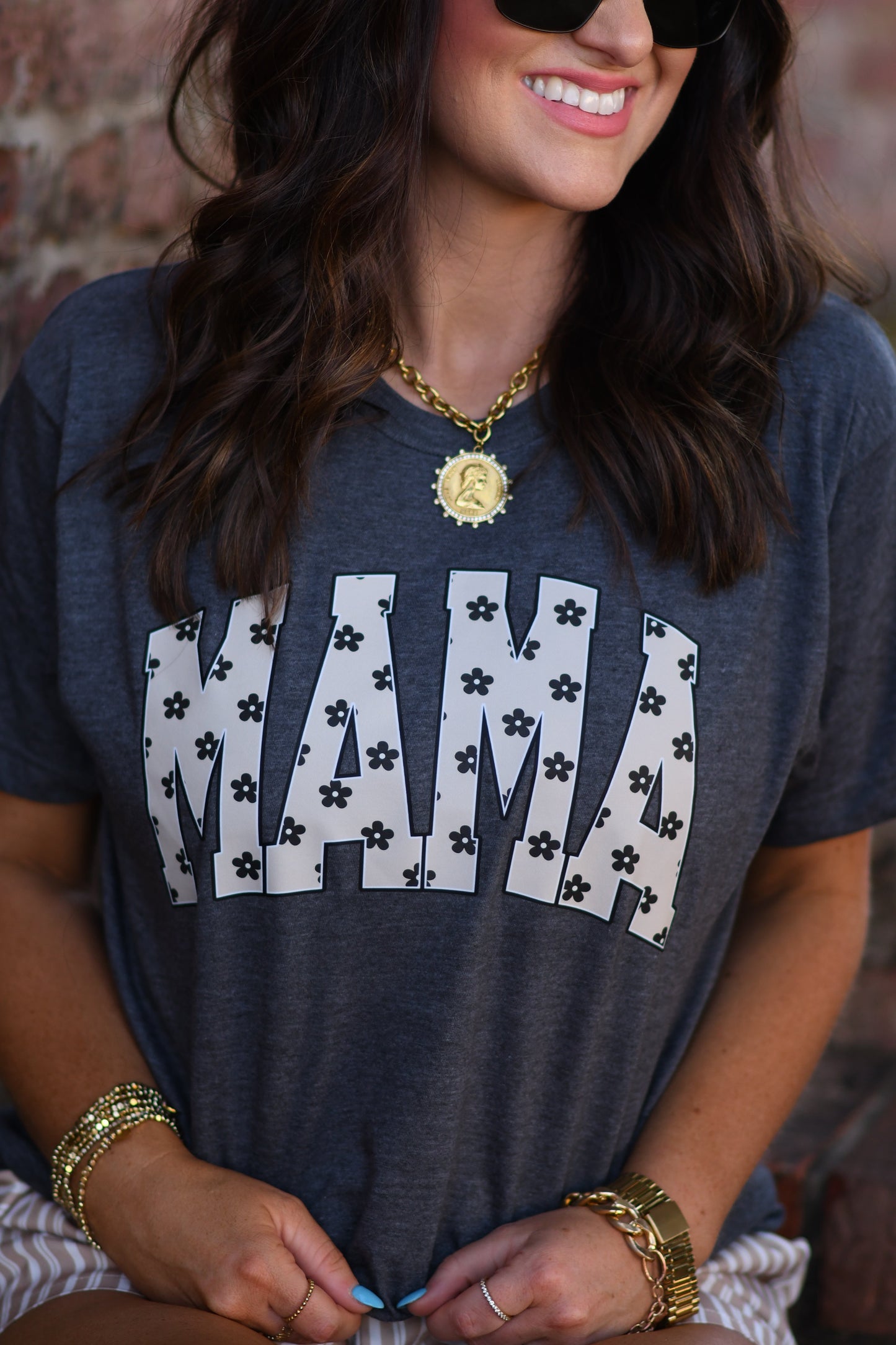 Mama Flowers Tee