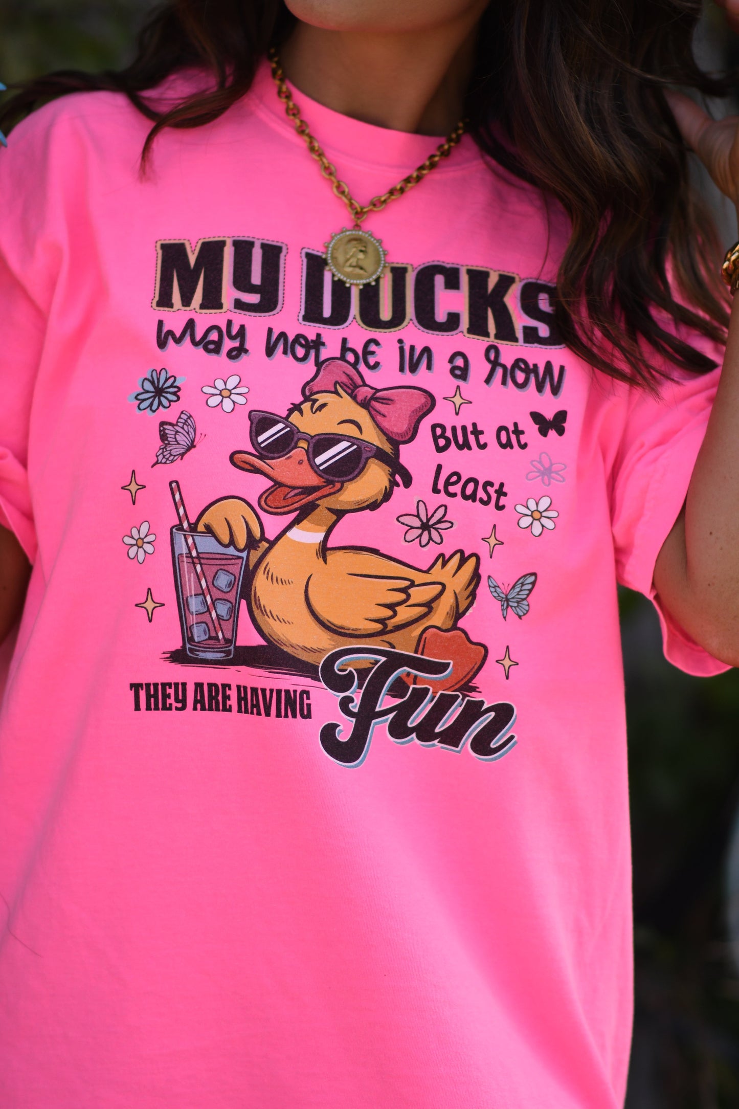 My Ducks May Not Be In A Row Tee