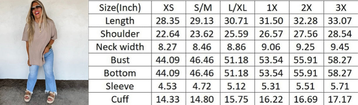 PREORDER: Joey Washed Cotton Boyfriend Tee