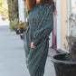 All I Want Hunter Green Plaid Check Woven Pocketed Dress