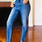 Judy Blue Everyday Dark Denim Slim Fit High Rise Jeans