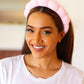 Ballerina Pink Terry Cloth Skincare Headband