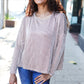 Hello Beautiful Camel Rib Dolman Sweater Top