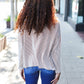 Hello Beautiful Camel Rib Dolman Sweater Top