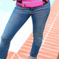 Hot Pink Multifunctional Elastic Running Belt