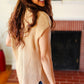 Best In Bold Taupe Dolman Ribbed Knit Sweater Top