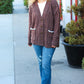 You've Got It Brown Button Down Boyfriend Cardigan