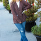 You've Got It Brown Button Down Boyfriend Cardigan