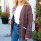 You've Got It Brown Button Down Boyfriend Cardigan