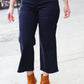 Can't Look Away High Rise Wide Crop Leg Jeans