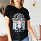 Black Cotton Wild West Graphic Tee