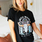 Black Cotton Wild West Graphic Tee