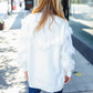 Beautiful You Ivory Fringe Detail Knit Cardigan