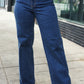 Judy Blue Medium Wash High Waist Wide Leg Jeans