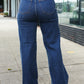 Judy Blue Medium Wash High Waist Wide Leg Jeans