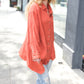 Everyday Rust Button Down Sharkbite Cotton Tunic Top