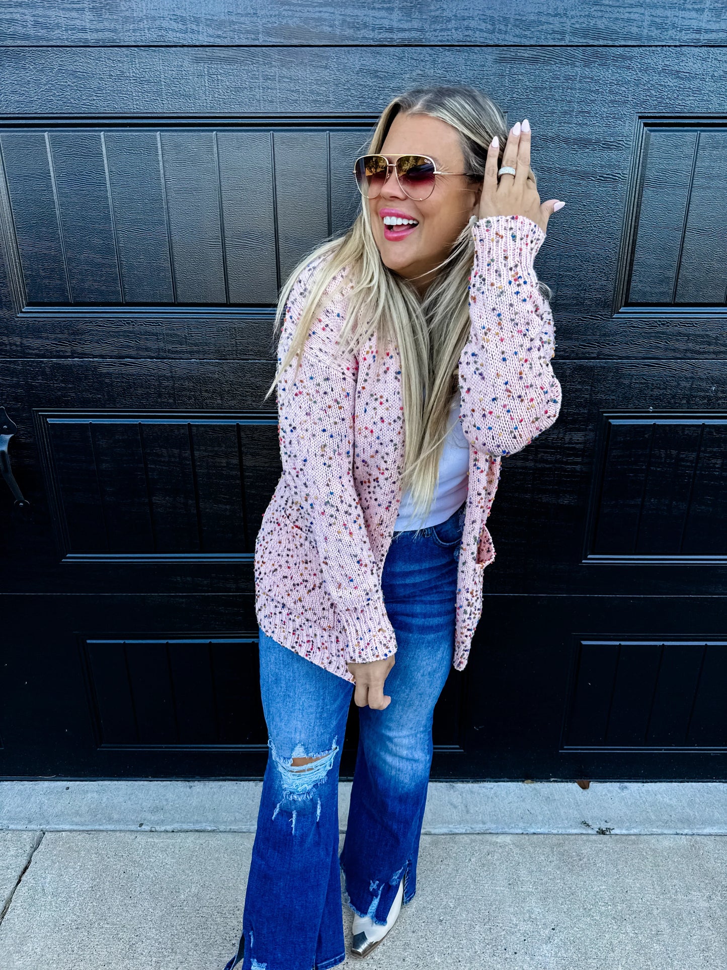 PREORDER: Spring Miley Dot Cardigans in Five Colors