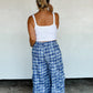 PREORDER: Plaid Behavior Wide Leg Pants