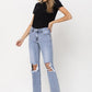 Super High Rise 90's Straight Crop Jeans