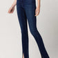 High Rise Slim Straight W/Slit