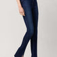 High Rise Slim Straight W/Slit