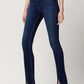 High Rise Slim Straight W/Slit