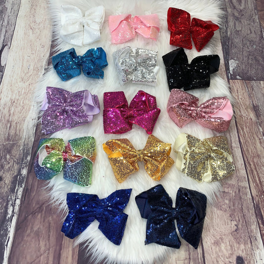 Sequin Super Extra Large Hair Bows