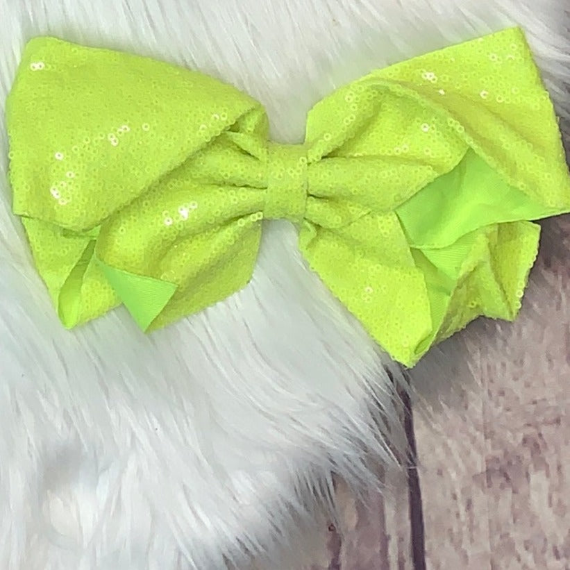 Sequin Extra Large Hair Bows