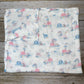 Extra Soft Bamboo Cotton Muslin Baby Blanket - Elephants