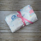 Extra Soft Bamboo Cotton Muslin Baby Blanket - Elephants