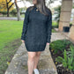 PREORDER: So Delightful Cable Knit Sweater Dress in Four Colors