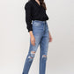 Super High Rise Stretch Mom Jeans