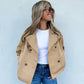 PREORDER: Rossi Crop Trench Coat in Four Colors