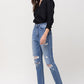 Super High Rise Stretch Mom Jeans