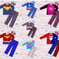 Superhero Loungewear Set - Pink Spider