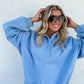 PREORDER: Laid Back Snap Button Pullover in Four Colors