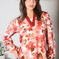 On Blossom Lane Floral Blouse