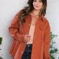 Peaceful Threads Burnt Orange Jacket