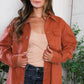 Peaceful Threads Burnt Orange Jacket