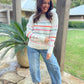 PREORDER: Come On Get Happy Striped Sweater in Two Colors