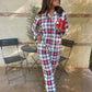 PREORDER: Holiday Plaid Pajama Set