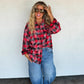PREORDER: Juniper Bleached Plaid Top