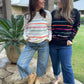 PREORDER: Come On Get Happy Striped Sweater in Two Colors