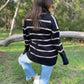 PREORDER: Brooks Striped Cardigan