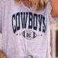 Cowboys DC Slouchy V Neck Tee