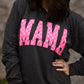 RTS Neon Checkered MAMA Long Sleeve Tee