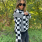 PREORDER: All Checkered Out Sweater in Four Colors