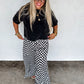 PREORDER: Haddie Wide Leg Checker Pants
