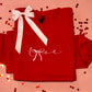 Love Bow Embroidered Sweatshirt